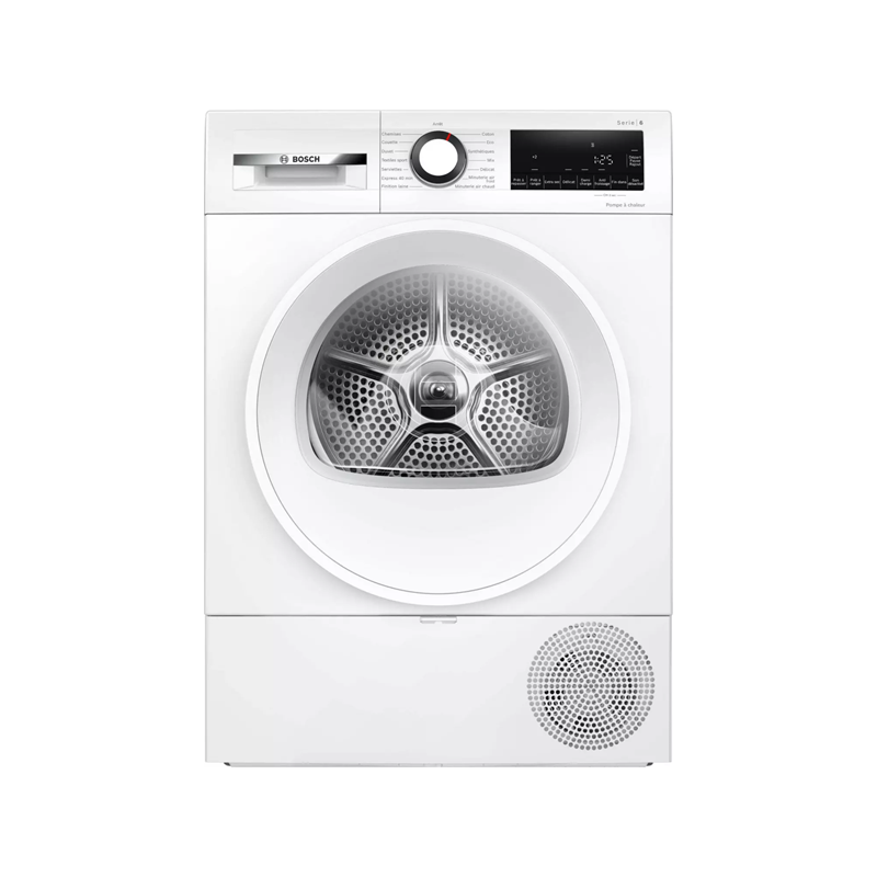 Sèche-linge pompe à chaleur Bosch Série 6 Sèche-linge pompe à chaleur 9 kg WQG1420DFR