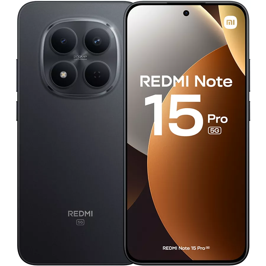 Smartphone XIAOMI Redmi Note 15 Pro Noir 256Go 5G