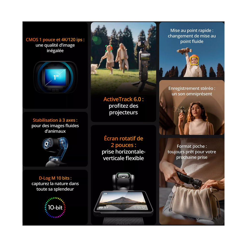 DJI - Osmo Pocket 3 Creator Combo