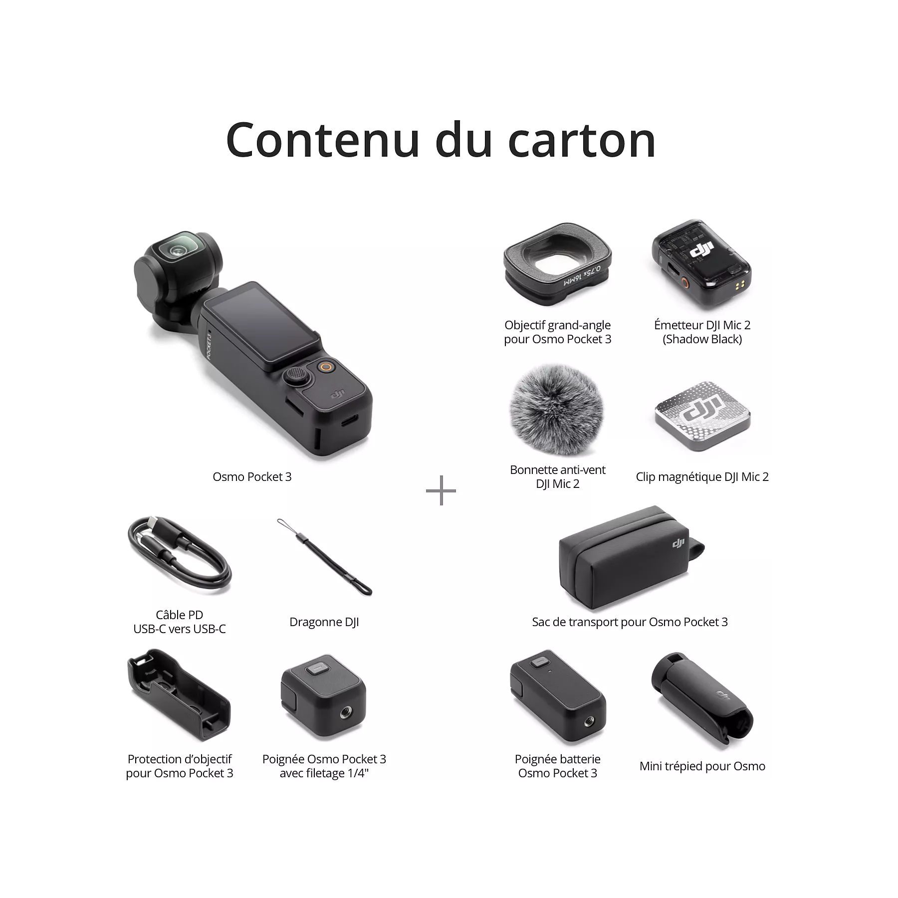 DJI - Osmo Pocket 3 Creator Combo