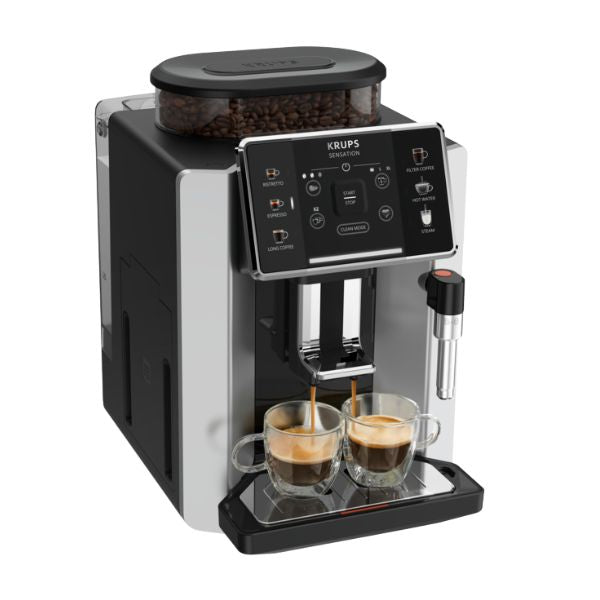Expresso avec broyeur Krups Sensation EA910E10 Gris