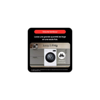 Lave linge compact LG