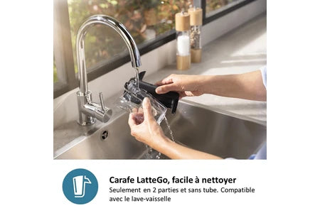 Expresso avec broyeur Philips EP5547/90 machine automatique Série 5500 – LatteGo