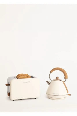 Grille pain Create Pack – toast retro grille-pain + kettle retro m bouilloire 1l – Beige