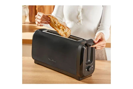 Grille pain Moulinex Subito Inox noir LS5S08E0