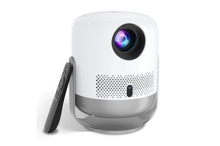 Vidéoprojecteur GENERIQUE Vidéoprojecteur 1080P Supportée – VISULAPEX U1 Lite – Projecteur Portable Mignon – 5G WiFi Bluetooth – Rotation à 360°- Home Cinéma