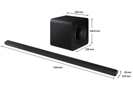 Barre de son Samsung Ultra-fine HW-S810D 2024