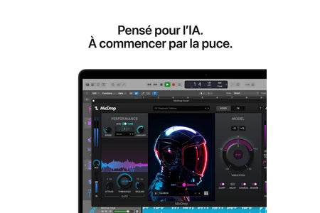 MacBook APPLE PRO 14 » 512 GO SSD 16 GO RAM PUCE M5 CPU 10 CŒURS GPU 10 CŒURS NOIR SIDÉRAL