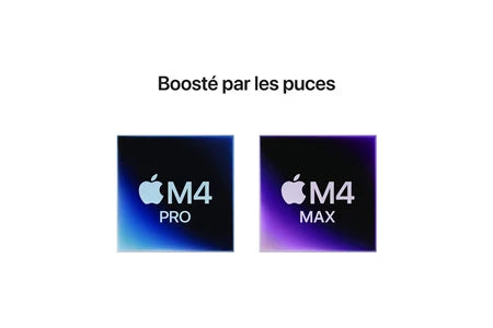 MacBook APPLE PRO 14″ 512 GO SSD 24 GO RAM PUCE M4 PRO CPU 12 CŒURS GPU 16 CŒURS NOIR SIDÉRAL
