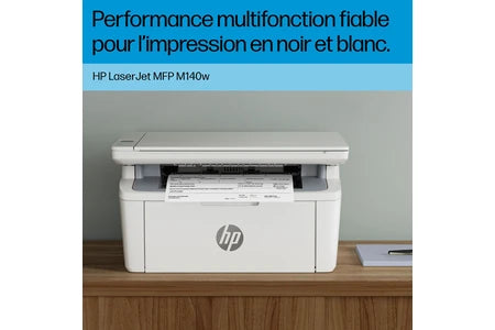 Imprimante multifonction Hp LaserJet M140w Laser noir et blanc Copie Scan