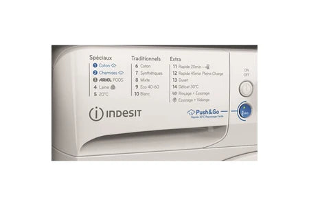 Lave-linge hublot Indesit BWE81496XWVFR