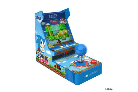 Console rétrogaming Just For Games Jeu d’arcade rétro portable Joystick Player Sonic The Hedgehog