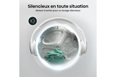 Lave-linge séchant Hisense WD3S9043BW3