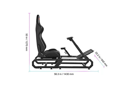 Autre accessoire gaming Vevor Support de volant course compact pour Logitech G923/G920/G29 charge 150 kg