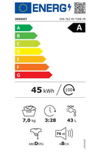 Lave-linge hublot Indesit Lave-linge hublot 7kg 1200 tours/min IMA762MYTIMEFR