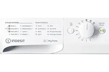 Lave-linge hublot Indesit mtwa71296wfr