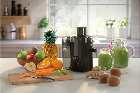 Centrifugeuse Moulinex FRUTELIA PLUS NOIR, 2 vitesses 350 W JU370810