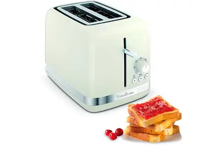 Grille pain Moulinex SOLEIL IVOIRE 2 FENTES LARGES 7 NIVEAUX DE DORAGE LT300A10