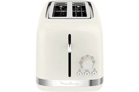 Grille pain Moulinex SOLEIL IVOIRE 2 FENTES LARGES 7 NIVEAUX DE DORAGE LT300A10