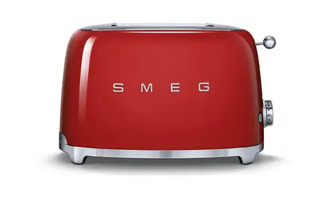 Grille pain Smeg TSF01RDEU ROUGE